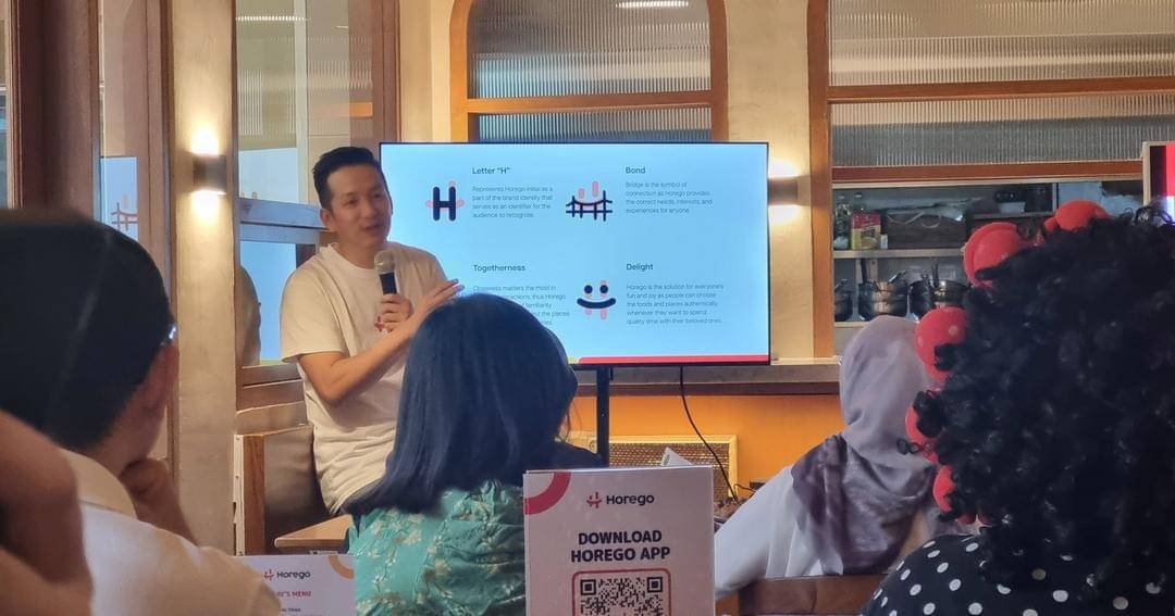 Acara Unveil the Future of Food Discovery with Horego di kawasan Blok M, Kamis (13/6/2024) - Popmama.com/Sania Chandra